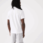 Lacoste חכם פריז מתיחה כותנה פיקה פולו DZ4D0D80 לבן 001 גברים - Image 4
