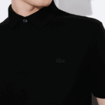 Lacoste חכם פריז מתיחה כותנה פיקה פולו DZ4D0D81 שחור 031 גברים - Image 5