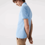 Lacoste חכם פריז מתיחה כותנה פיקה פולו DZ4D0D857 כחול hbp גברים - Image 2