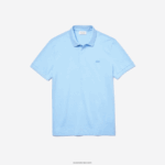 Lacoste חכם פריז מתיחה כותנה פיקה פולו DZ4D0D857 כחול hbp גברים - Image 4