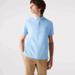 Lacoste חכם פריז מתיחה כותנה פיקה פולו DZ4D0D857 כחול hbp גברים - Image 5