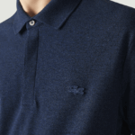 Lacoste חכם פריז מתיחה כותנה פיקה פולו DZ4D0D931 blue chine 3gf גברים - Image 4
