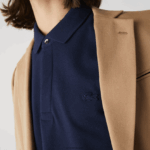 Lacoste חכם פריז שרוולים ארוכים מתיחה כותנה פיקה פולו DZ4D0D665 כחול כהה 166 גברים - Image 5