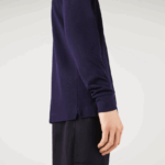 Lacoste חכם פריז שרוולים ארוכים מתיחה כותנה פיקה פולו DZ4D0D665 כחול כהה 166 גברים - Image 6