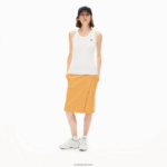 Lacoste חלק עליון ללא שרוולים DZ4D0D2587 לבן 001 נשים - Image 5
