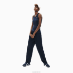 Lacoste חלק עליון ללא שרוולים DZ4D0D2588 כחול כהה 166 נשים - Image 2