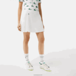 Lacoste חצאית גולף קצרה מובנית DZ4D0D2419 לבן nyv נשים - Image 2