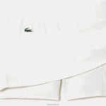 Lacoste חצאית גולף קצרה מובנית DZ4D0D2419 לבן nyv נשים - Image 7