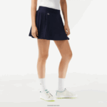 Lacoste חצאית גולף קצרה מובנית DZ4D0D2420 כחול כהה 423 נשים - Image 2