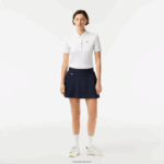 Lacoste חצאית גולף קצרה מובנית DZ4D0D2420 כחול כהה 423 נשים