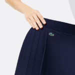Lacoste חצאית גולף קצרה מובנית DZ4D0D2420 כחול כהה 423 נשים - Image 4