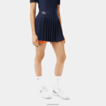 Lacoste חצאית ספורט מיאמי במהדורה פתוחה DZ4D0D2423 כחול כתום t5i נשים - Image 2