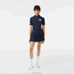 Lacoste חצאית ספורט מיאמי במהדורה פתוחה DZ4D0D2423 כחול כתום t5i נשים