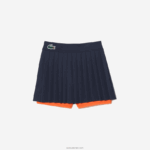 Lacoste חצאית ספורט מיאמי במהדורה פתוחה DZ4D0D2423 כחול כתום t5i נשים - Image 4