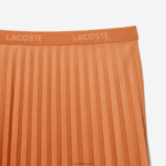 Lacoste חצאית קפלים גולשת במותן אלסטית DZ4D0D2599 כתום wwc נשים - Image 5
