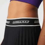 Lacoste חצאית קפלים גמישה במותן DZ4D0D2352 שחור 031 נשים - Image 5