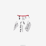 Lacoste חצאית קפלים ג'רסי DZ4D0D3291 לבן 001 בנות - Image 5