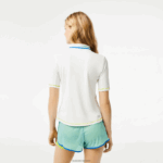 Lacoste טניס פיקה פולו יבש במיוחד DZ4D0D2366 לבן 70V נשים - Image 3