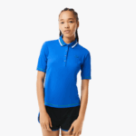 Lacoste טניס פיקה פולו יבש במיוחד DZ4D0D2367 כחול kxb נשים