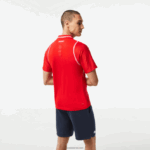 Lacoste טניס x Daniil Medvedev פולו DZ4D0D233 אדום s5h גברים - Image 2