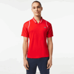 Lacoste טניס x Daniil Medvedev פולו DZ4D0D233 אדום s5h גברים
