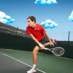 Lacoste טניס x Daniil Medvedev פולו DZ4D0D233 אדום s5h גברים - Image 3
