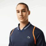 Lacoste טניס x Daniil Medvedev פולו DZ4D0D235 כחול kxe גברים - Image 2