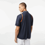 Lacoste טניס x Daniil Medvedev פולו DZ4D0D235 כחול kxe גברים - Image 3