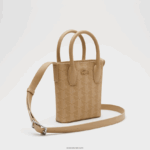 Lacoste ילקוט מיני בהדפס מונוגרמה DZ4D0D2790 viennois בז 'l01 נשים - Image 3
