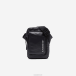 Lacoste ילקוט ניגודיות עם רוכסן DZ4D0D1963 bleu nuit noir m20 גברים