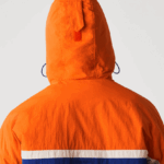 Lacoste יש לי מעיל סוודר מרופד DZ4D0D1300 כתום כחול בז' 0d8 גברים - Image 6