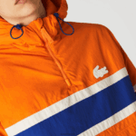 Lacoste יש לי מעיל סוודר מרופד DZ4D0D1300 כתום כחול בז' 0d8 גברים - Image 8