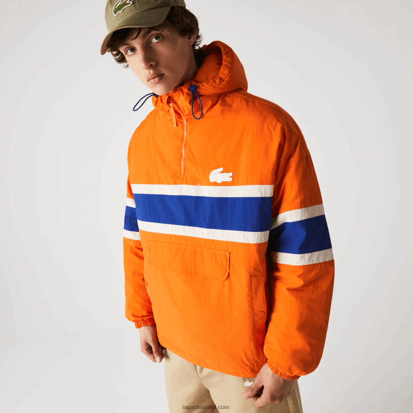 lacoste_d799d7a9_d79cd799_d79ed7a2d799d79c_d7a1d795d795d793d7a8_d79ed7a8d795d7a4d793_dz4d0d1300_d79bd7aad795d79d_d79bd797d795d79.png Lacoste יש לי מעיל סוודר מרופד DZ4D0D1300 כתום כחול בז' 0d8 גברים - Image 1