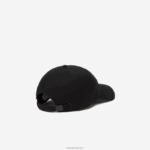 Lacoste כובע אריג מכותנה אורגנית מתכווננת DZ4D0D2140 שחור 031 גברים - Image 2
