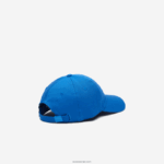 Lacoste כובע אריג מכותנה אורגנית מתכווננת DZ4D0D2145 כחול kxb גברים - Image 2