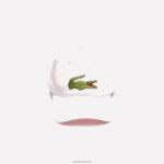 Lacoste כובע אריג מכותנה אורגנית מתכווננת DZ4D0D2267 ורוד בהיר t03 גברים - Image 3