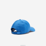 Lacoste כובע אריג מכותנה אורגנית DZ4D0D2148 כחול kxb גברים - Image 2
