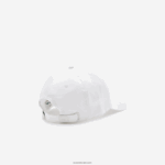 Lacoste כובע אריג מכותנה אורגנית DZ4D0D2150 לבן 001 גברים - Image 2