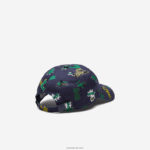 Lacoste כובע בהדפס תנין DZ4D0D2249 כחול כהה 166 גברים - Image 2