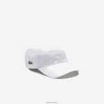 Lacoste כובע גברדין מוצק DZ4D0D2277 לבן 001 ילדים
