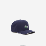 Lacoste כובע גולף מתכוונן ספורט DZ4D0D2254 כחול כהה 166 גברים