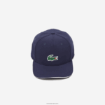 Lacoste כובע גולף מתכוונן ספורט DZ4D0D2254 כחול כהה 166 גברים - Image 3