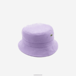 Lacoste כובע דלי כותנה אורגנית DZ4D0D2159 gfu סגול גברים - Image 2