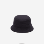 Lacoste כובע דלי כותנה אורגנית DZ4D0D2288 כחול כהה hde גברים - Image 3