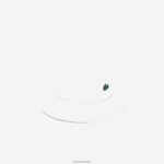Lacoste כובע דלי ניילון בעל אפקט קווילט DZ4D0D2927 לבן 001 נשים - Image 2
