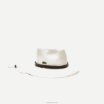 Lacoste כובע טניס ארוג ספורט מיאמי פתוח עם חוט DZ4D0D2340 בז '8lx גברים - Image 2