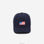 Lacoste כובע מתכוונן של presidents cup ספורט דגל אמריקאי DZ4D0D2331 כחול כהה 166 גברים - Image 3