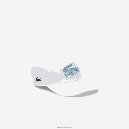 Lacoste כובע ספורט מיאמי במהדורה פתוחה DZ4D0D2186 לבן 001 גברים