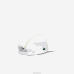 Lacoste כובע פאנל רשת טניס DZ4D0D2142 לבן צהוב dvj גברים - Image 3