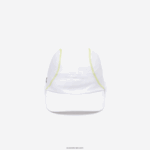 Lacoste כובע פאנל רשת טניס DZ4D0D2142 לבן צהוב dvj גברים - Image 4